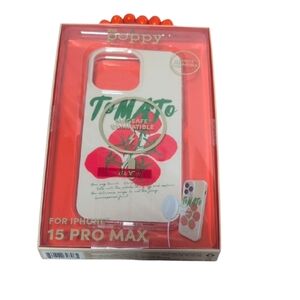 XO Poppy  Tomato iPhone 15 Pro Max Case